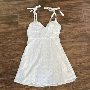 Polly White Mini Dress Size 4